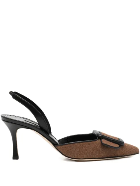Manolo Blahnik zapatillas Mayslibi con tacón 70mm
