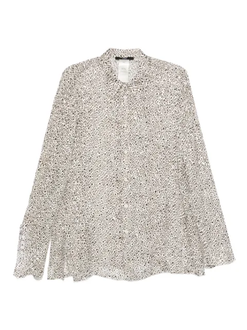 SAPIO dotted-print shirt