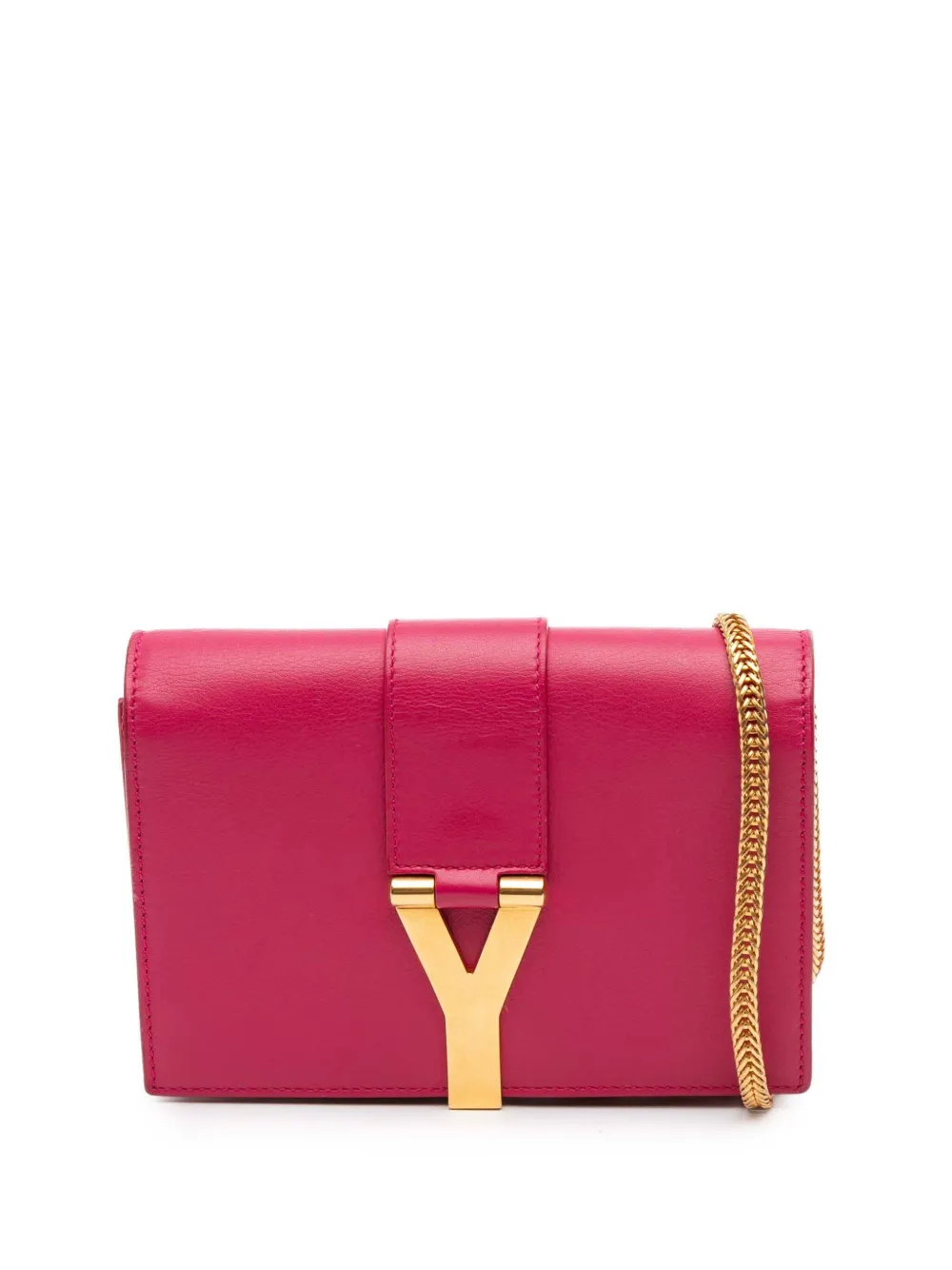 Saint Laurent Pre-Owned 2013-2025 Mini Smooth Calfskin Chyc crossbody bag | Pink | Image 1