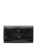 Saint Laurent Pre-Owned 20th Century Textured Patent Belle de Jour clutch bag - Black