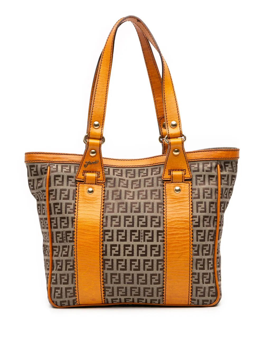 Fendi Pre-Owned 2000-2010 Zucchino Canvas tote bag | Brown | Image 1