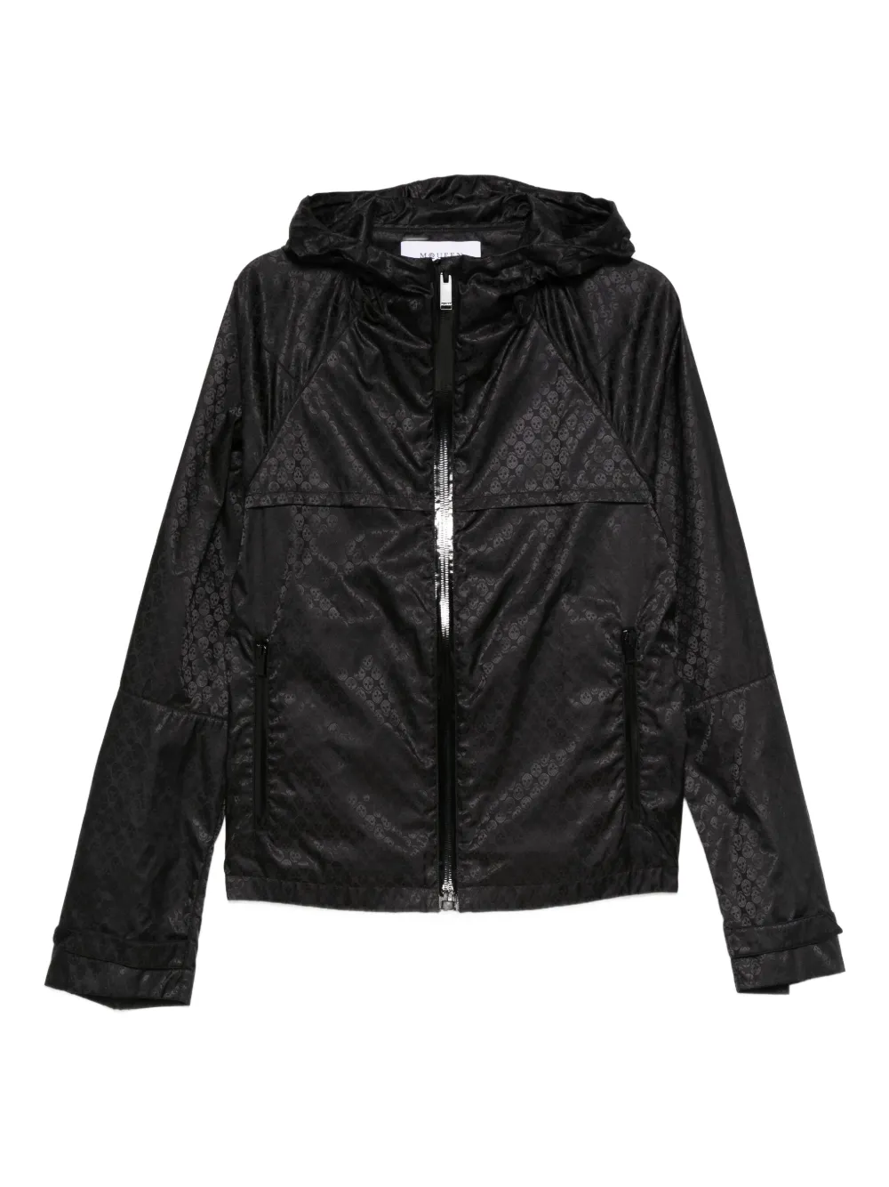 Alexander McQueen chamarra con capucha y cierre | negro | Image 1