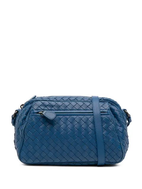 Bottega Veneta Pre-Owned bolsa crossbody de piel de napa en Intrecciato 2012-2025
