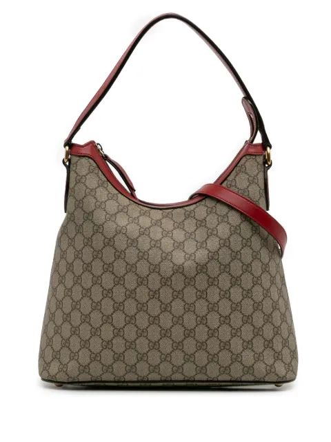 Gucci Pre-Owned 2016-2025 GG Supreme Linea A satchel