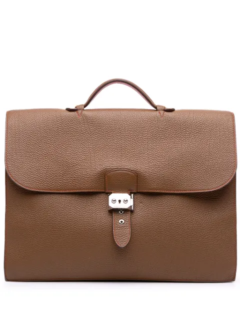 Hermès Pre-Owned 2013 Togo Sac A Depeches 38 business bag