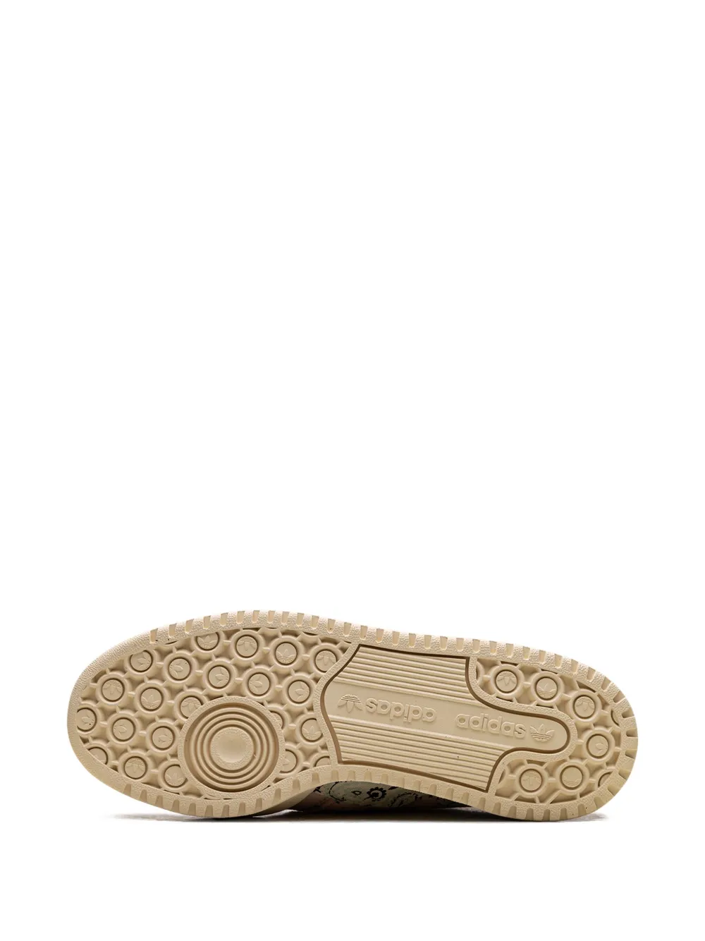 Adidas Originals Forum 84 Low Cl Patterned Sneaker In Neutral