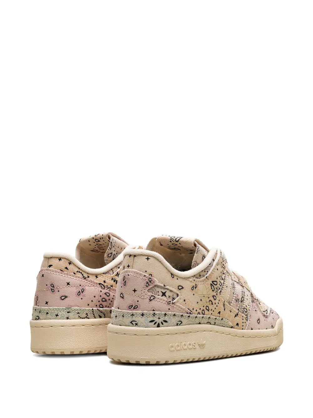 Adidas Originals Forum 84 Low Cl Patterned Sneaker In Neutral