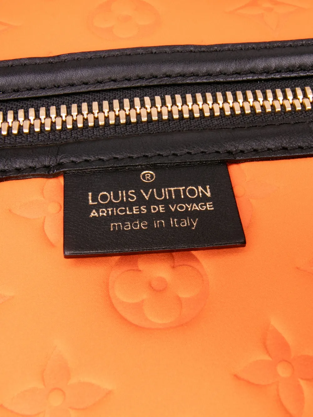 Pre-owned Louis Vuitton 2008 Monogram Embossed Neoprene Scuba Mm Tote Bag In Black
