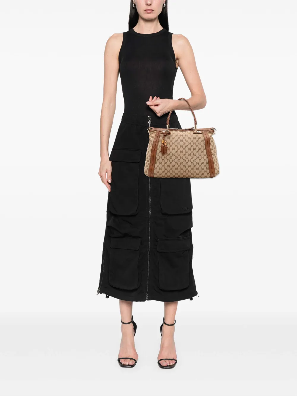 Gucci Pre-Owned 2016-2025 GG Canvas Bella satchel | Pre-Owned | Image 2
