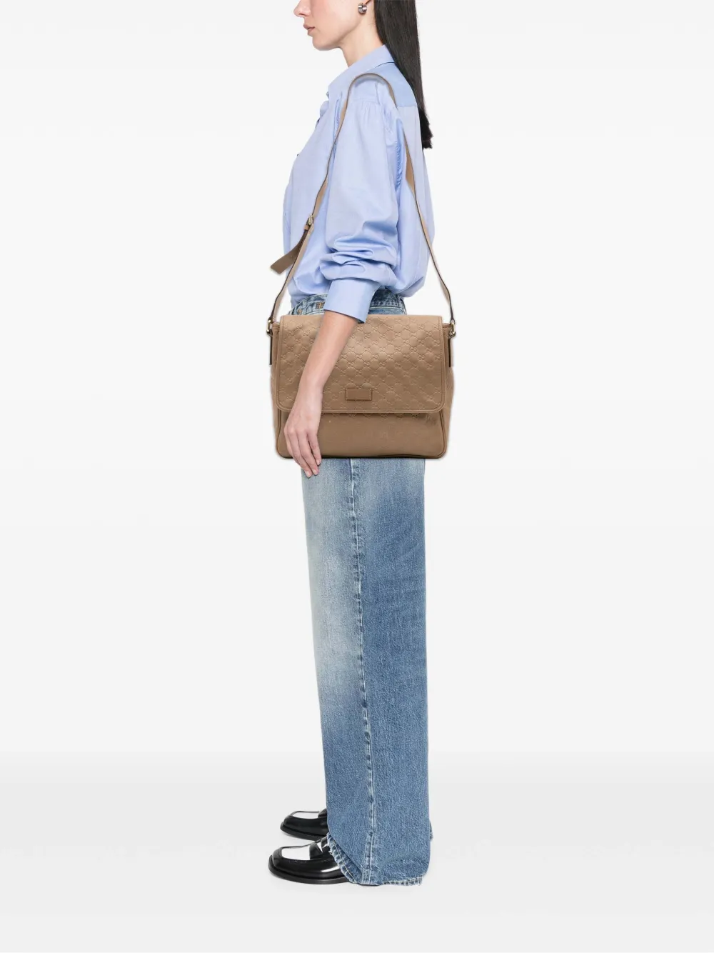 Gucci Pre-Owned 2000-2015 Guccissima crossbody bag | Pre-Owned | Image 2