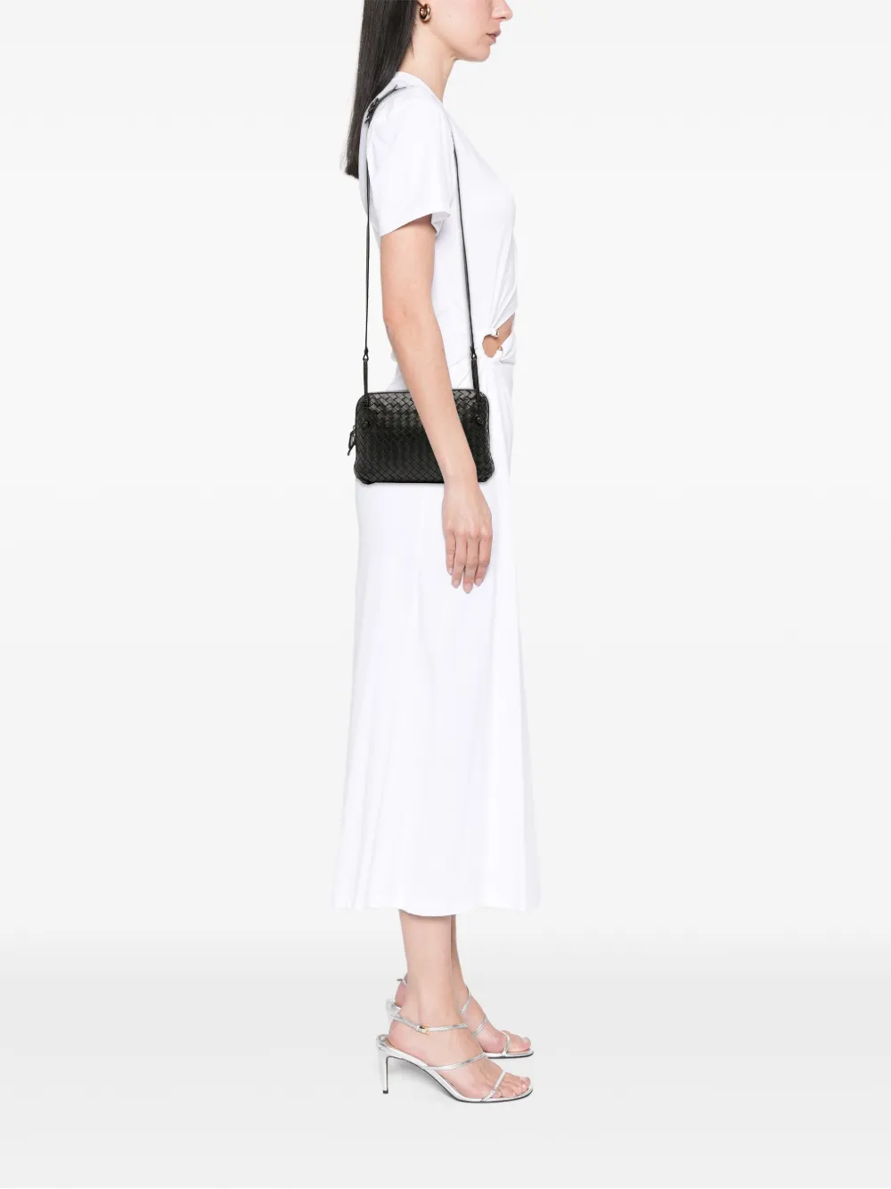 Bottega Veneta Pre-Owned 2012-2025 Nappa Intrecciato Nodini crossbody bag | Pre-Owned | Image 2