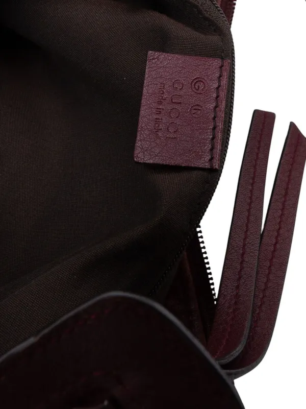 【良品】GUCCI グッチ レザー ハンドバッグ　Dリング　シボ革　ホーボー ◇グッチ◇ジャッキー 1961 スモール ホーボーバッグ レザー