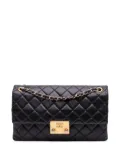 CHANEL Pre-Owned 2015-2016 Quilted Lambskin Pagoda Accordion Flap shoulder bag - Black