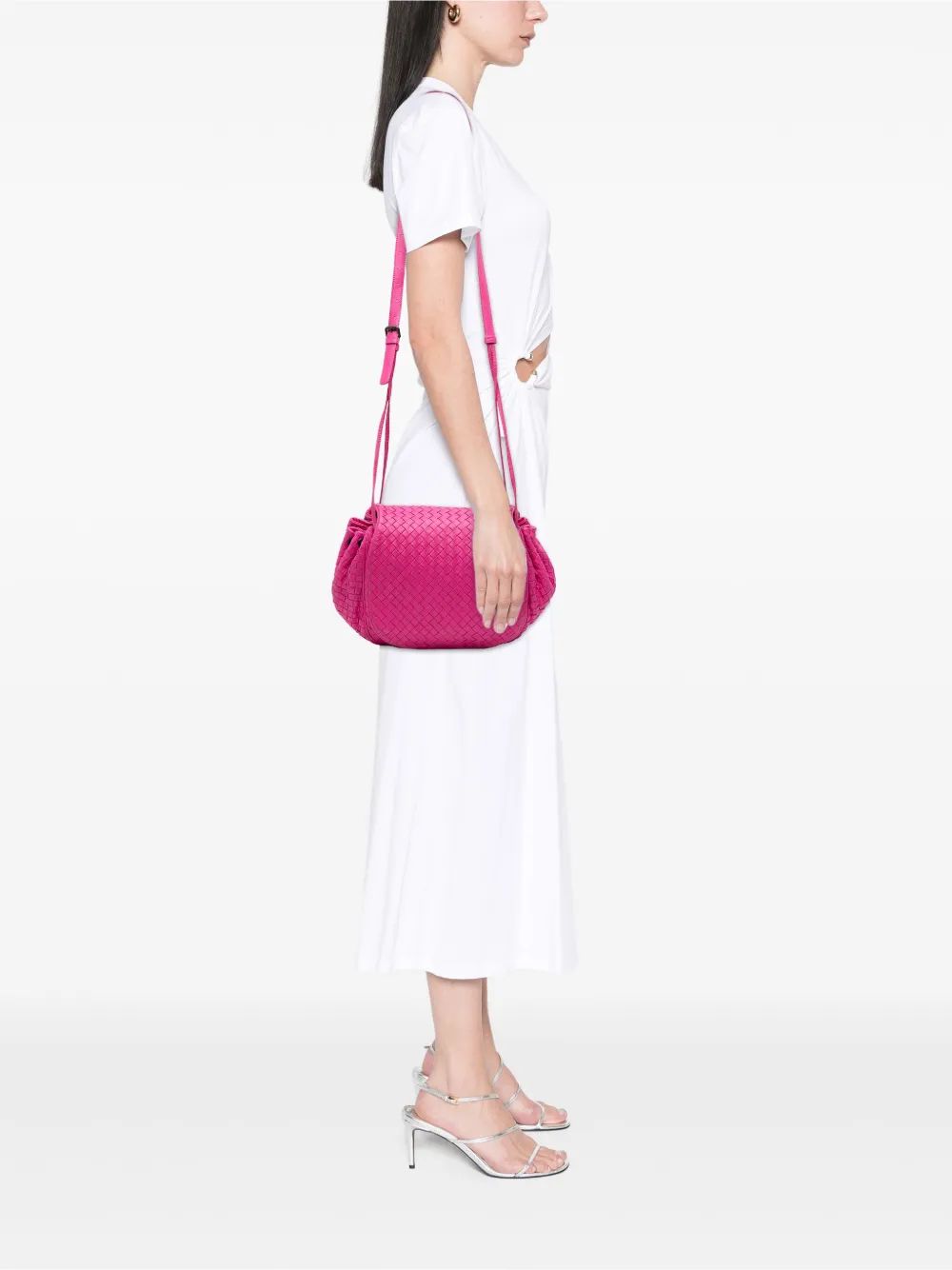 Bottega Veneta Pre-Owned 2012-2025 Nappa Intrecciato Flap crossbody bag | Pre-Owned | Image 2