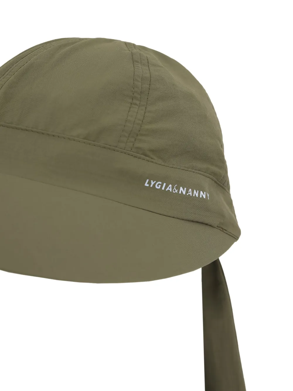 Lygia & Nanny Neck-tie Sun-hat In Green