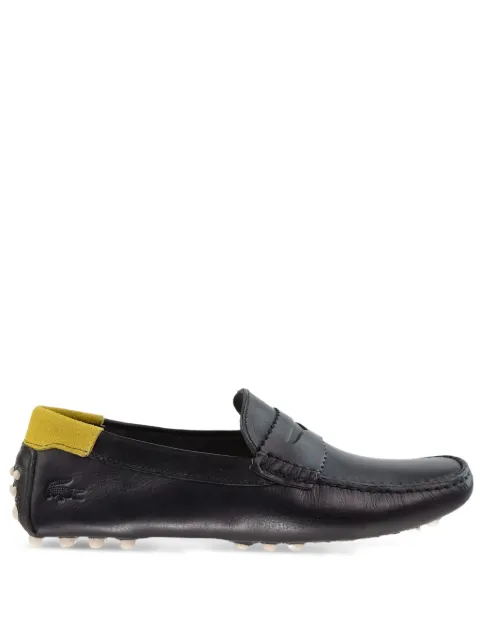 Lacoste Concours leather loafers