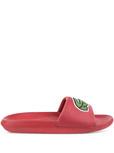 Lacoste flip flops Croco