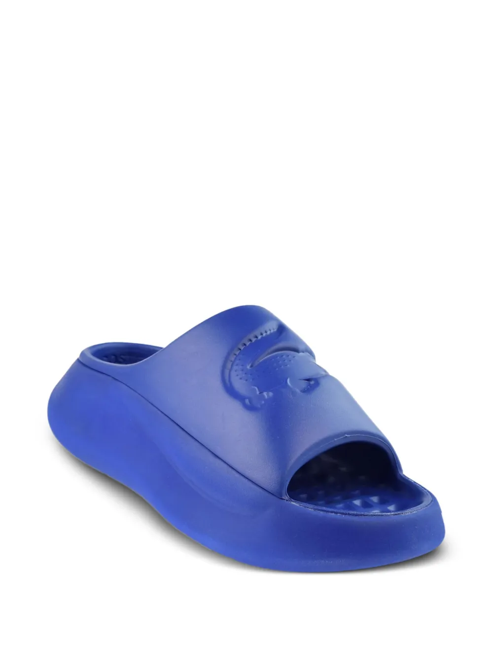 Lacoste Serve 3.0 badslippers Blauw