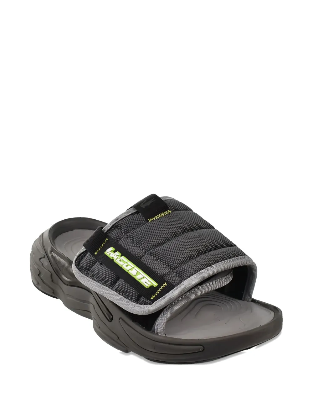 Lacoste Ace Slides In Gray