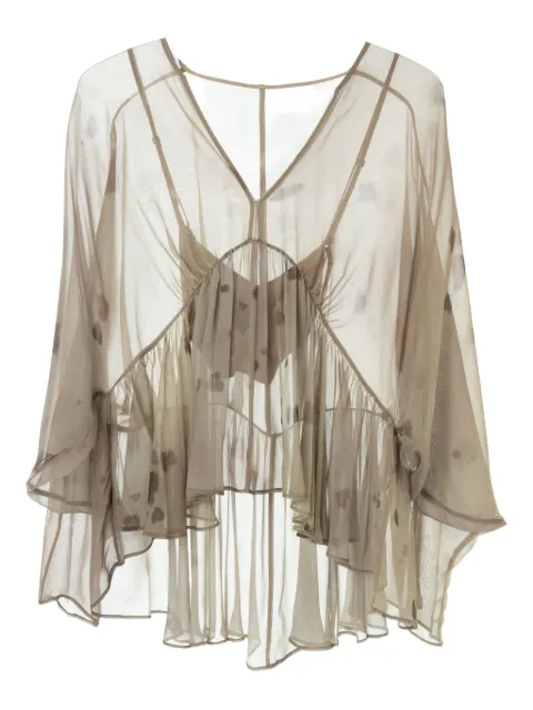YANGKEHAN ruffled blouse