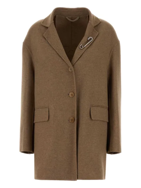 Ermanno Scervino safety-pin single-breasted coat