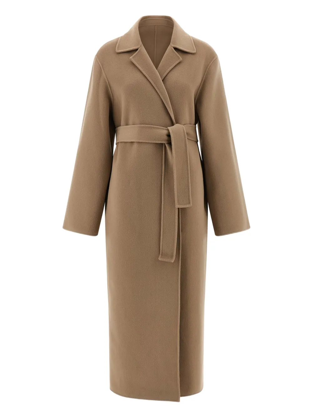 Alberta Ferretti belted double-breasted coat | Neutrals | Image 1