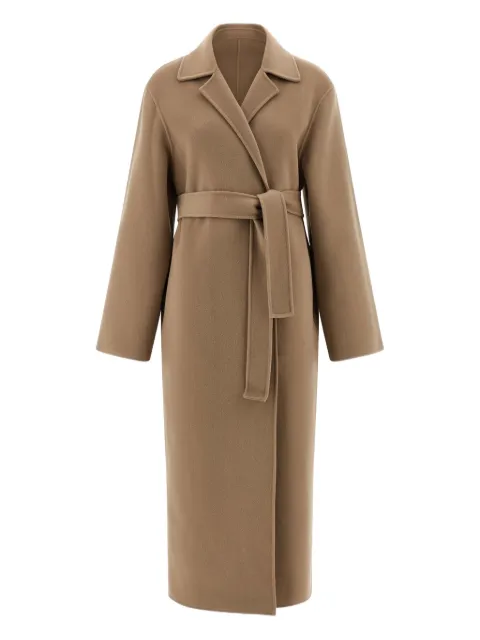 Alberta Ferretti belted double-breasted coat