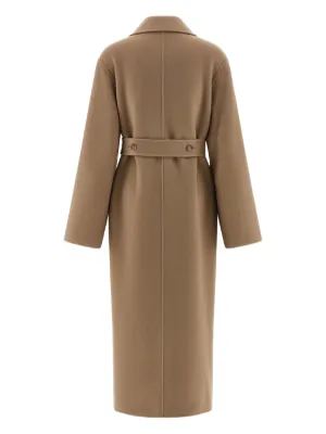 ミドルコート　アルベルタフェレッティ　A FERRETTI PHILOSOPHY DI ALBERTA FERRETTIシープスキン切り絵風コート JK0