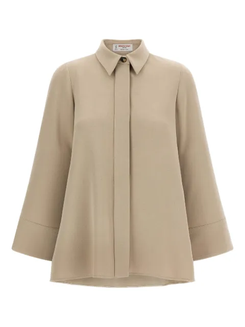 Alberto Biani concealed-button shirt
