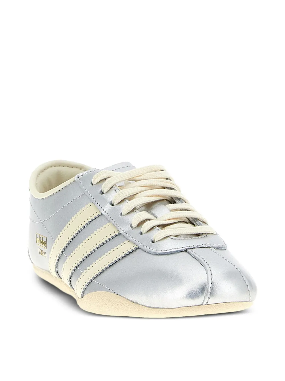 adidas Tokyo leren sneakers met drie strepen Grijs