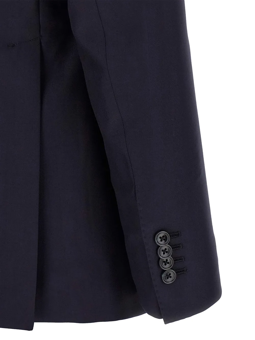 Tagliatore Notch Lapel Single Breasted Suit Dress In Blue