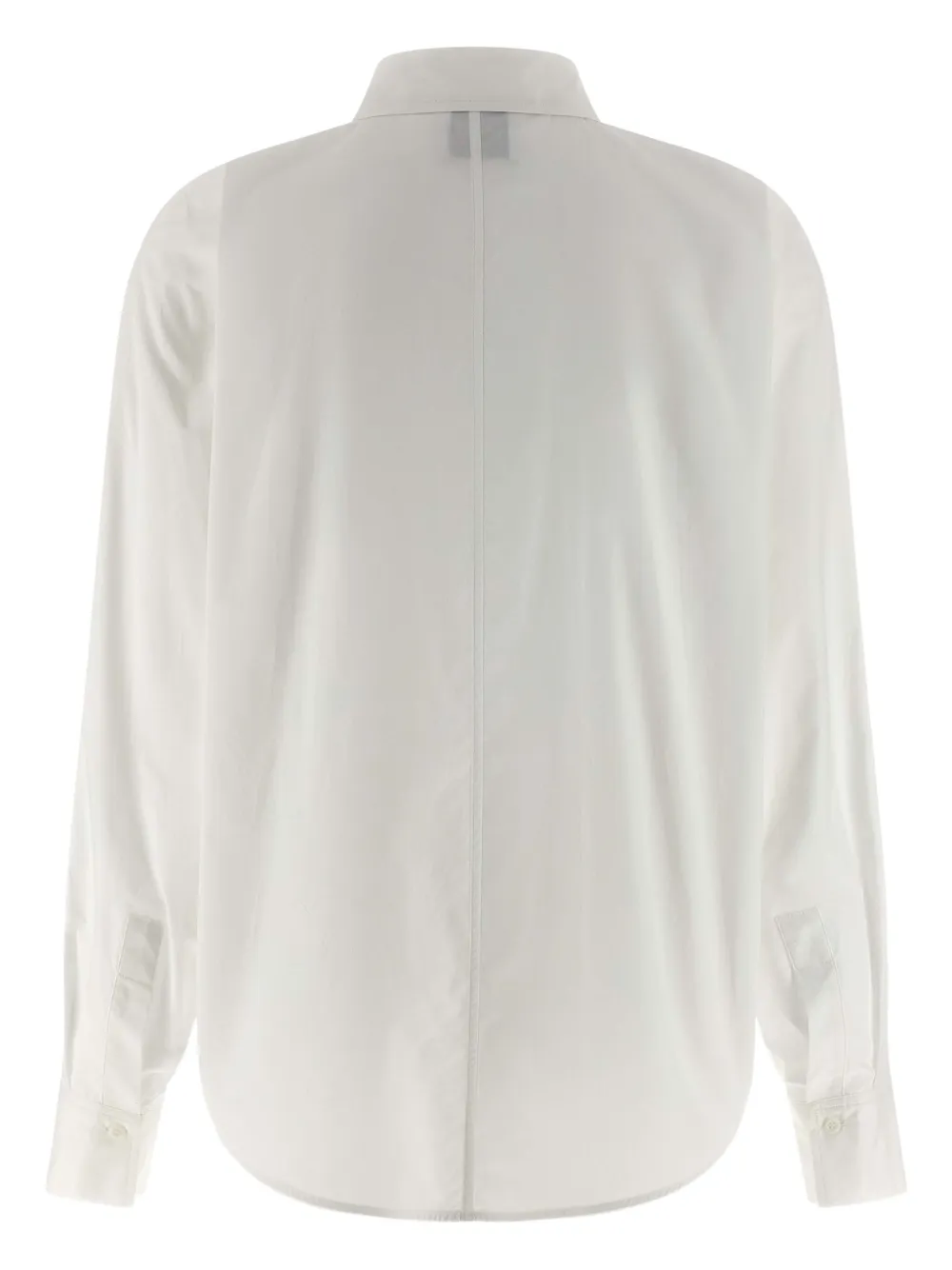 Nude bat-sleeve pocket shirt - Wit
