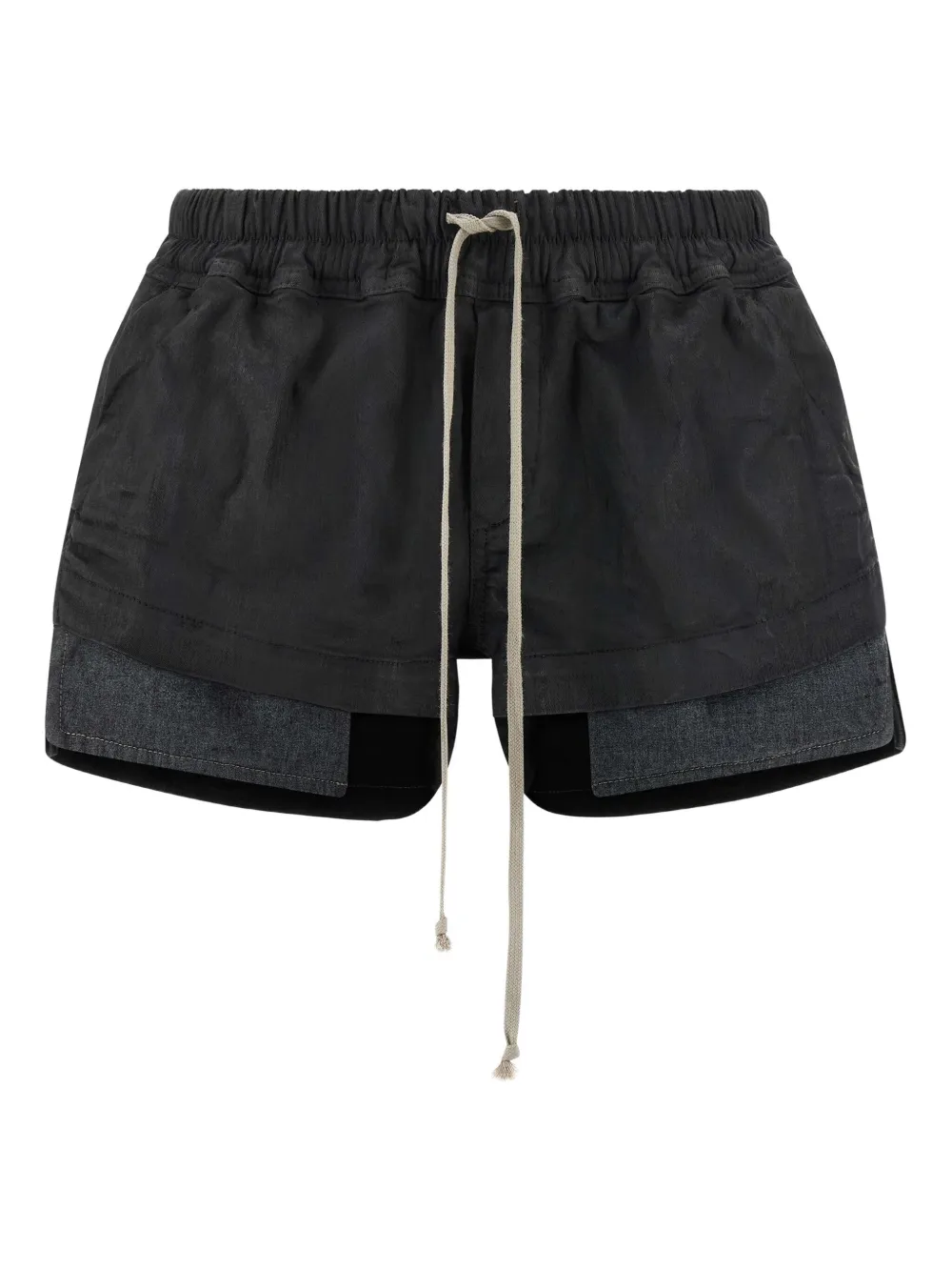 Rick Owens DRKSHDW Fog Boxers drawstring shorts | Black | Image 1