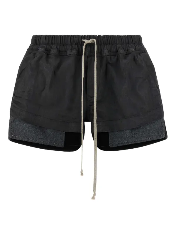 rick owens hollywood fog boxer ショートパンツ Rick Owens DRKSHDW Fog Boxers ショートパンツ | ブラック | FARFETCH JP