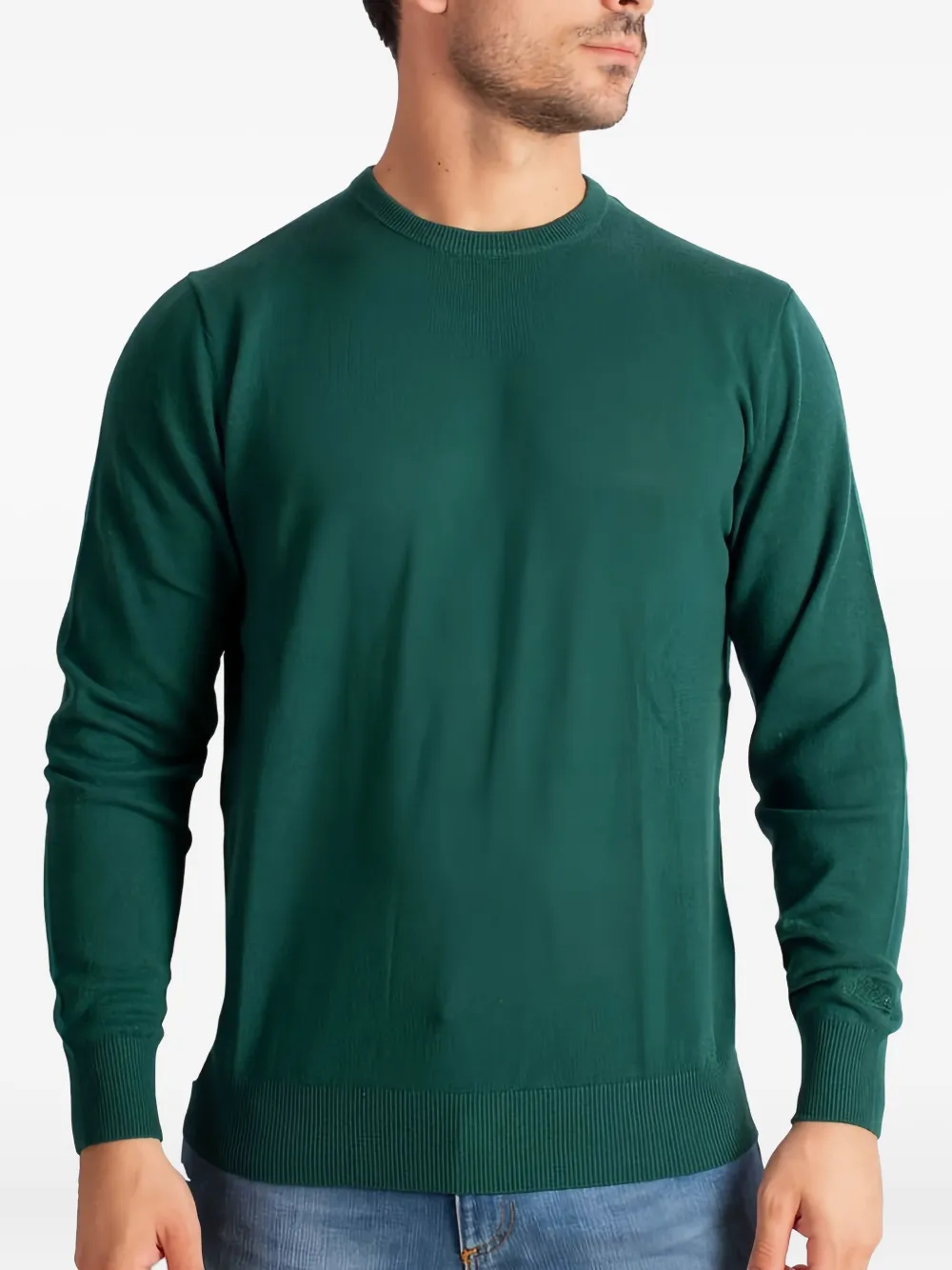 MC2 Saint Barth Regent wool-cashmere sweater | Green | Image 1