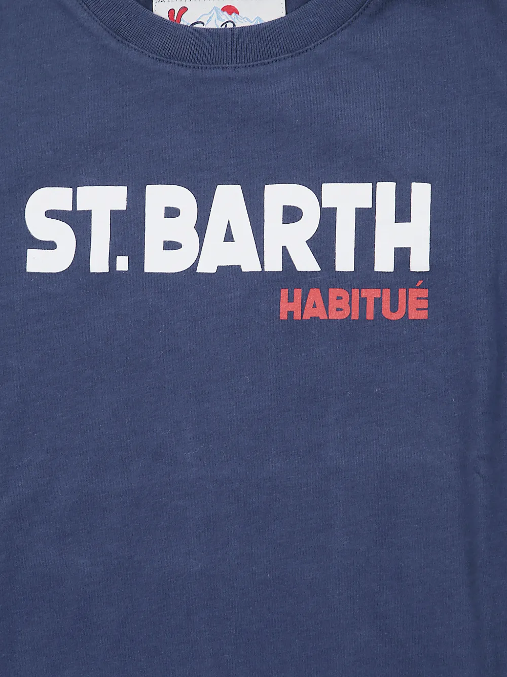  Mc2 Saint Barth Kids Short-sleeved T-shirt - Blue 
