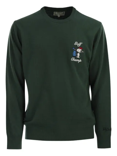 MC2 Saint Barth Heron  embroidered sweater 
