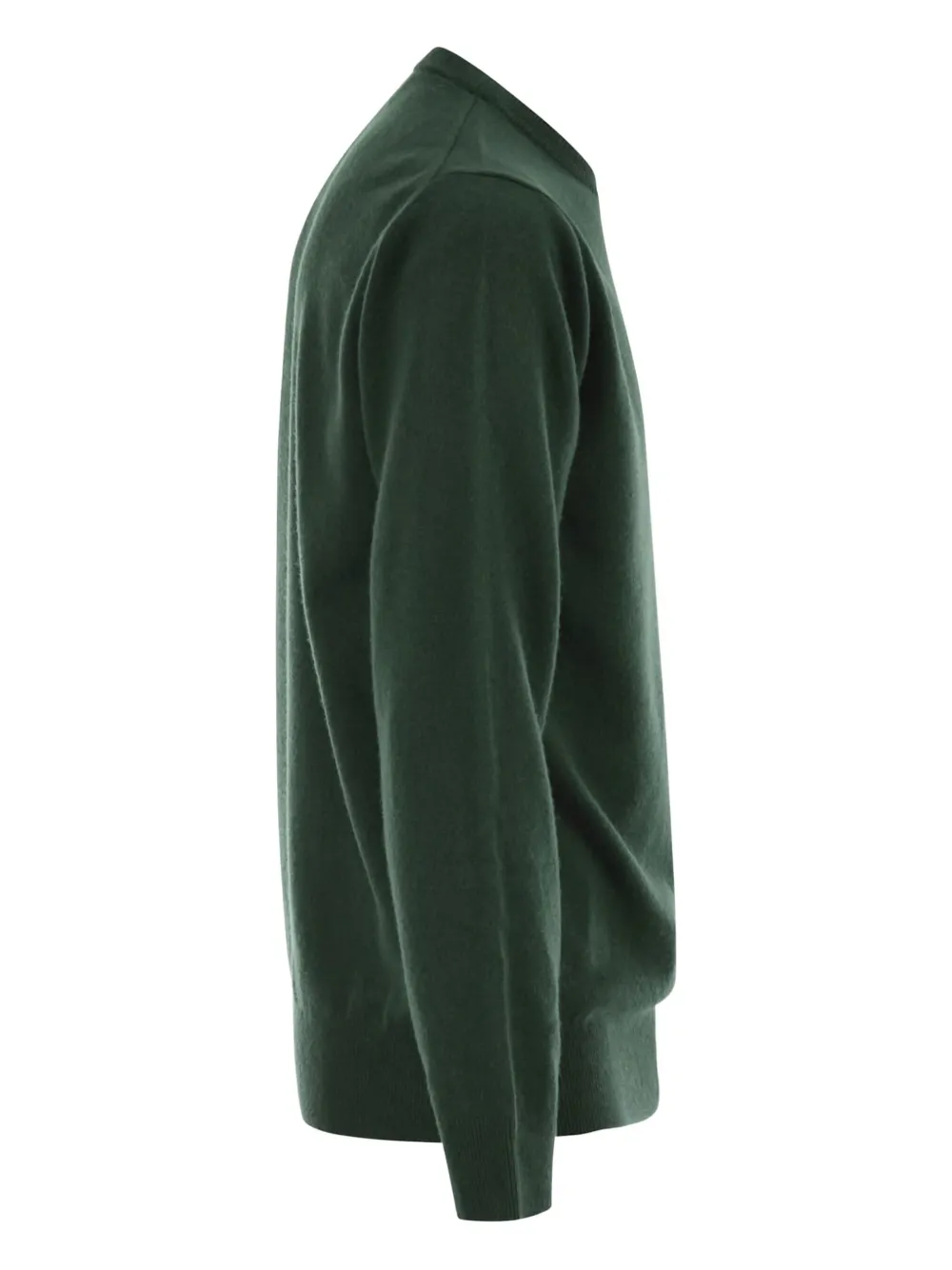 Mc2 Saint Barth Crew Neck Sweatshirt With Long Sleeves And Embroidery In Green