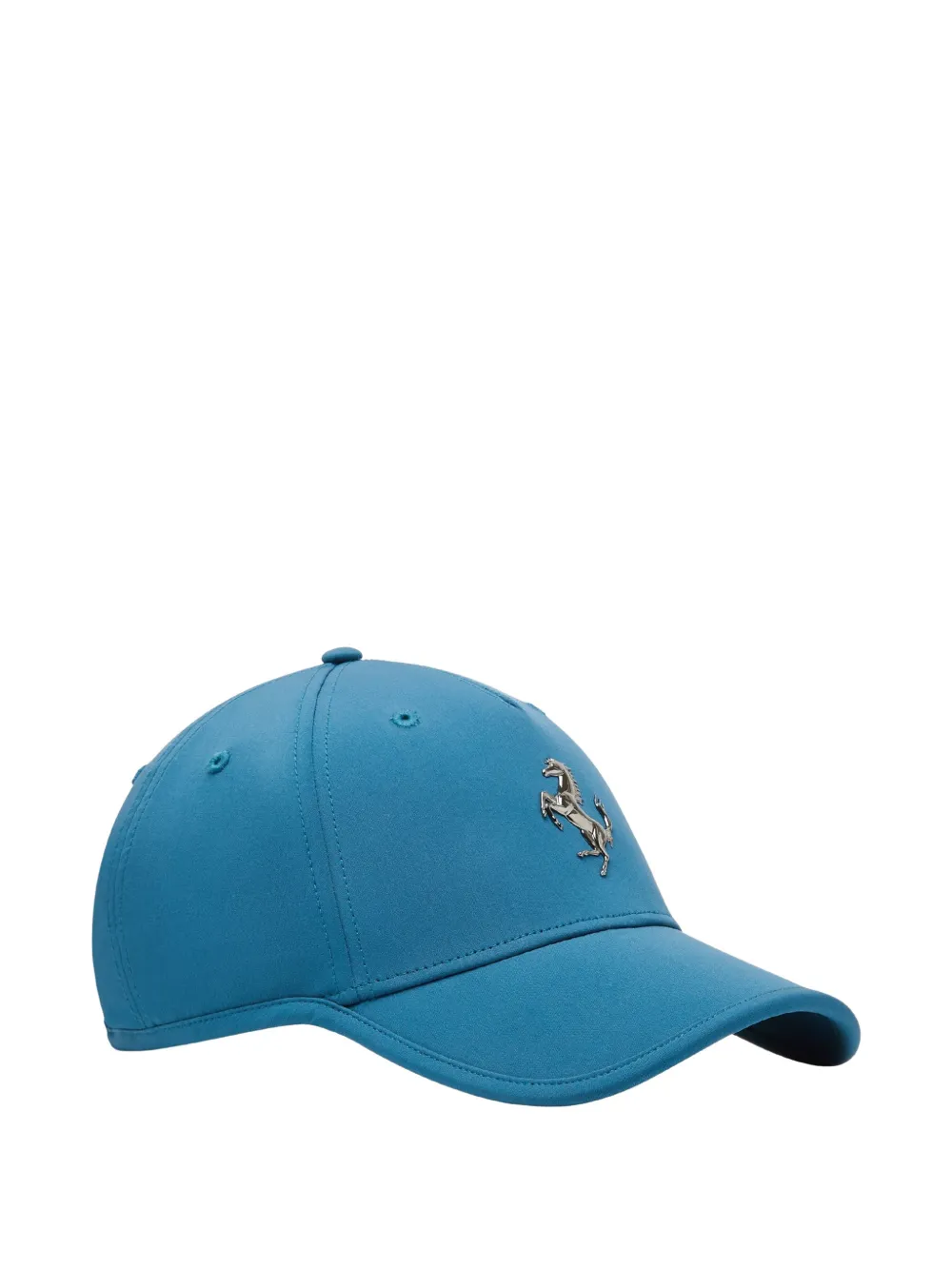 Ferrari logo-plaque baseball cap Blauw