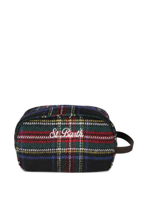 MC2 Saint Barth tartan handle beauty case