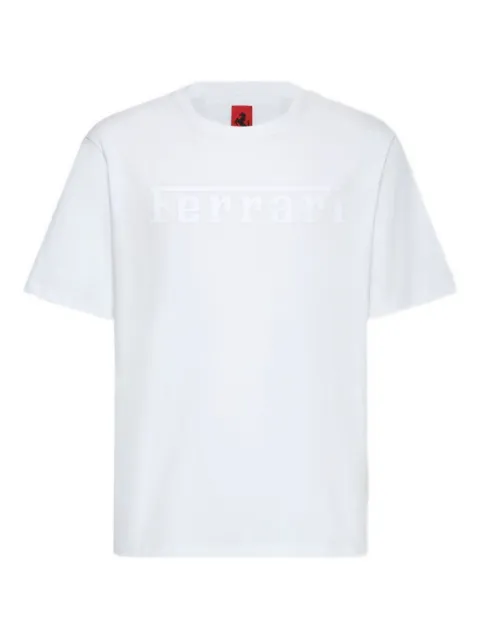 Ferrari logo-print T-shirt