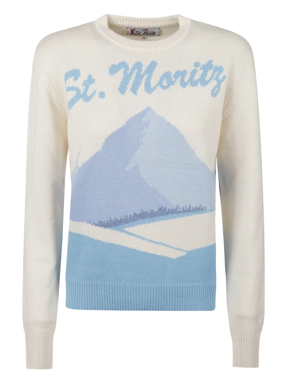 Mc2 Saint Barth New Queen Sweater In Animal Print