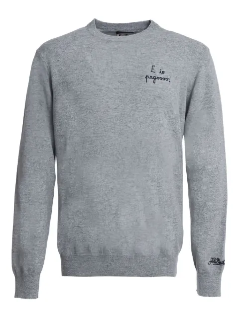 MC2 Saint Barth Heron embroidered sweatshirt