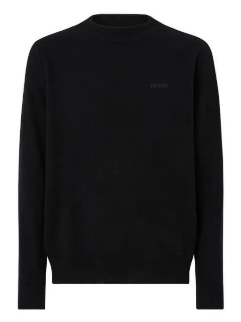 Ferrari logo-print sweater