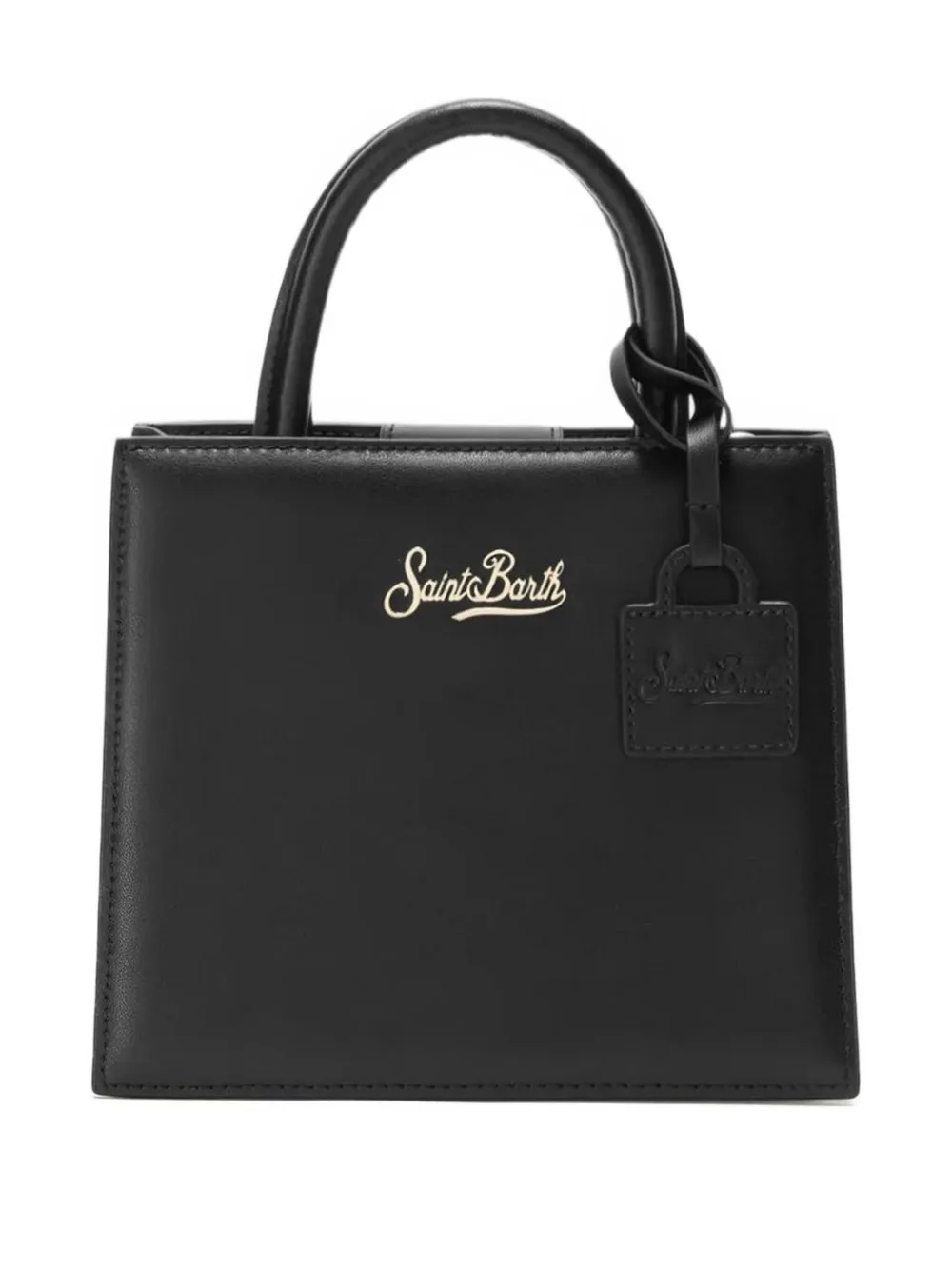 Mc2 Saint Barth Shop Top-handle Tote Bag In Black
