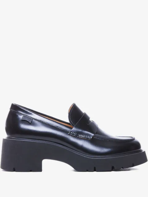 Camper 55mm Milah leather platform loafers