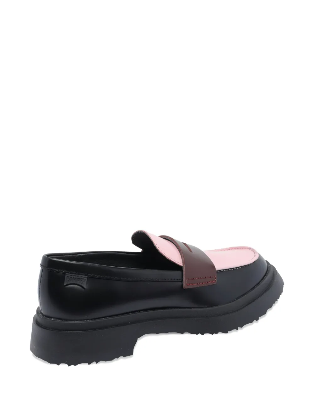 Camper Twins two-tone penny loafers Zwart
