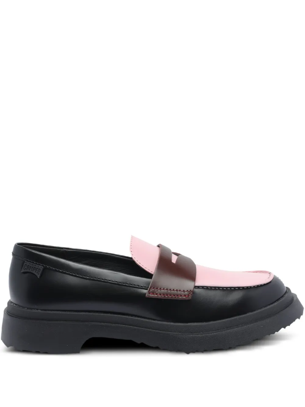 Camper Twins two-tone penny loafers Black