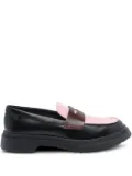 Camper Twins two-tone penny loafers - Black