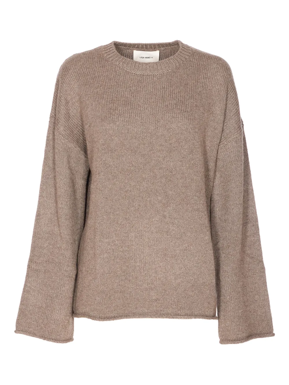 Lisa Yang Kristy Crew-neck Cashmere Sweater In Brown